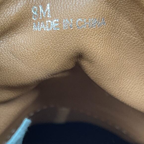 Linea Paolo Felicia Boots Womens Size 8 M Black Wedge Ankle Platform Bootie Zip - Picture 8 of 9